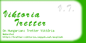 viktoria tretter business card